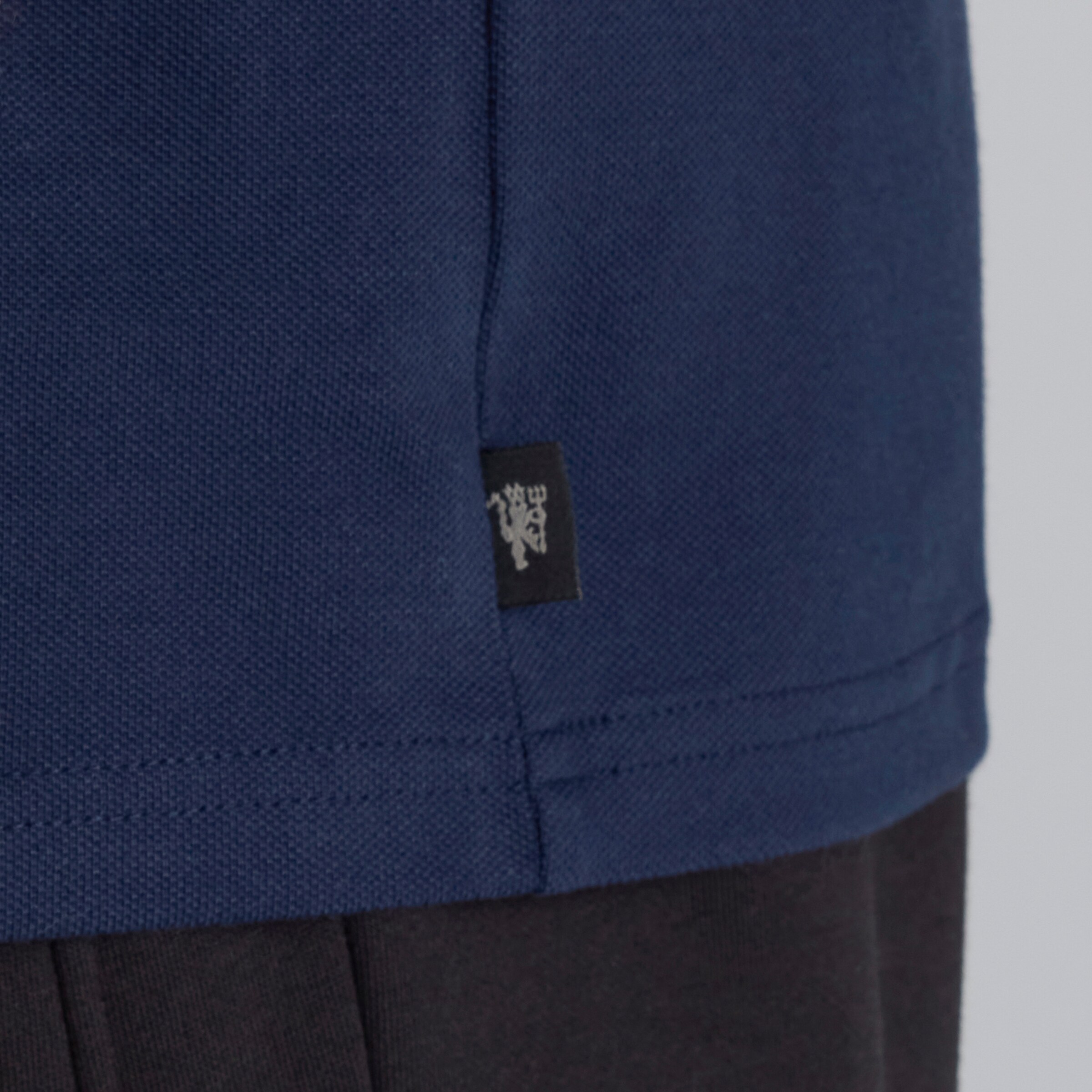 Manchester United Pique T-Shirt Navy Bleu marine Détail [5-5]