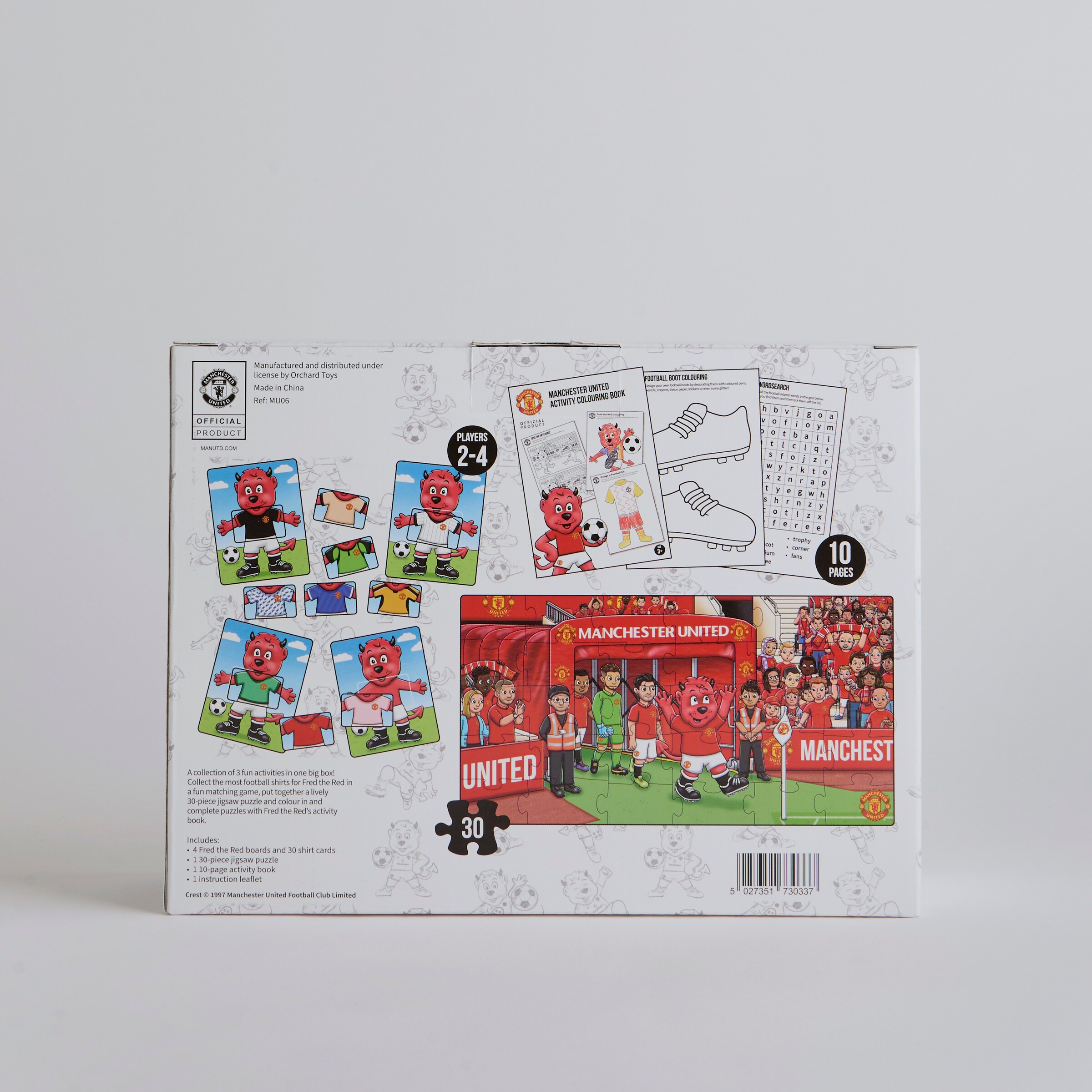 Manchester United Fred the Red Games Compendium Multi Detail [2-4]