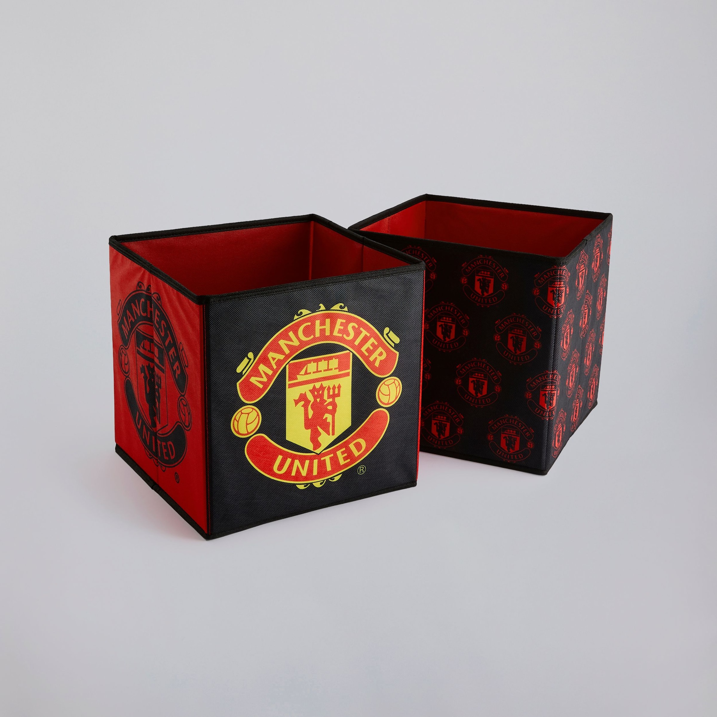 Manchester United Storage Box 2 Pack Red Detail [2-4]