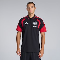 Manchester United 26/27 Training Tiro Polo Black (Sponsored)