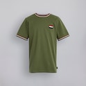Manchester United Kids Pique T-Shirt Khaki