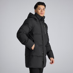 Paul Smith Water Repellent Mid-Length Down Coat Black