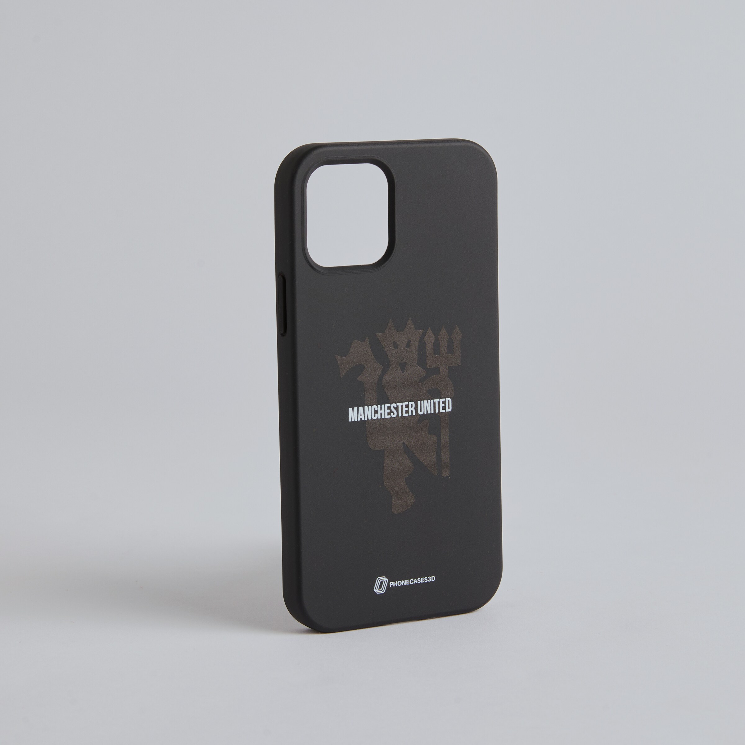 Manchester United Devil  Phone Case Black Black Detail [3-4]