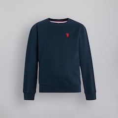 Manchester United Kids Devil Essentials Sweatshirt Navy