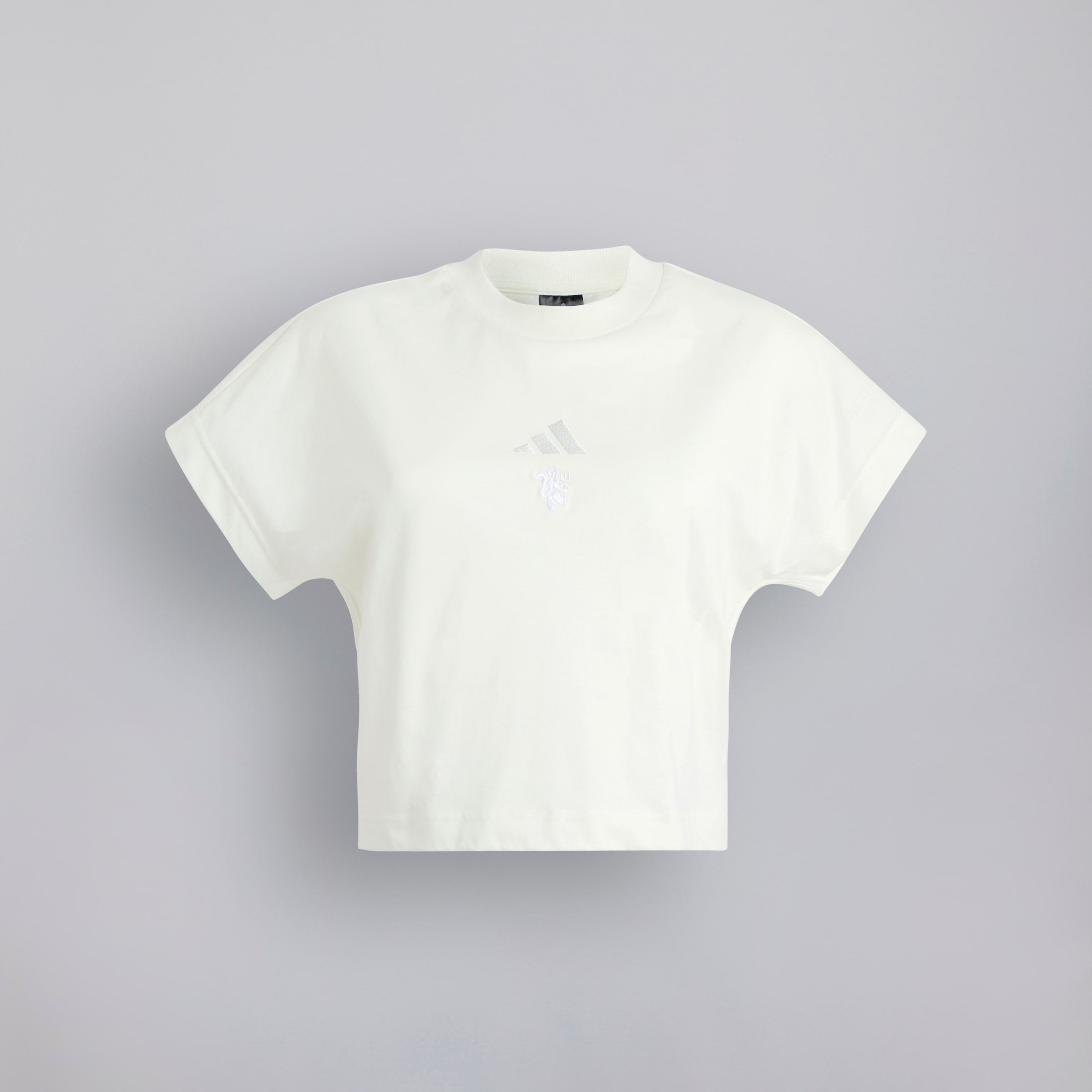 Manchester United x adidas Womens ALL SZN T-Shirt Off White Beige