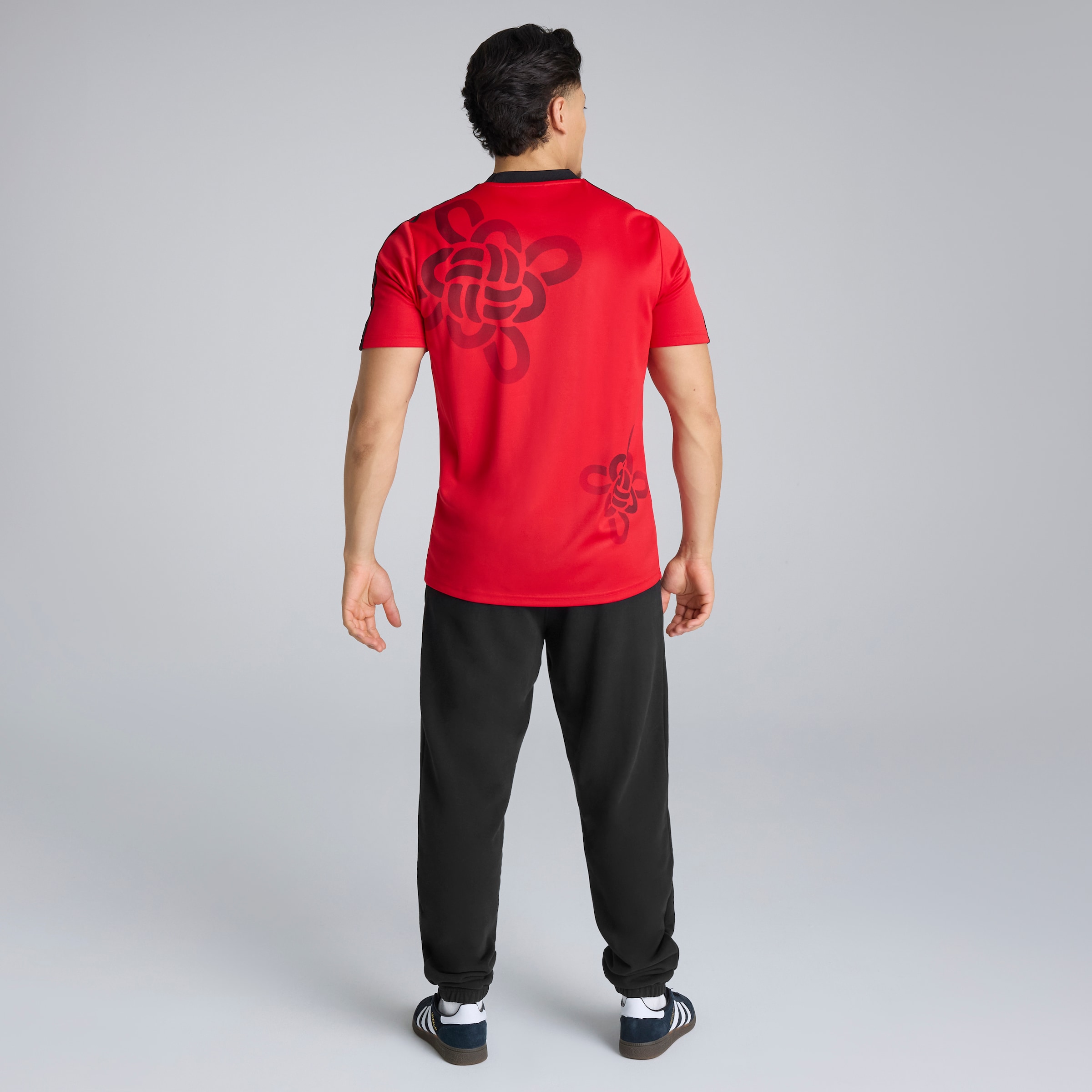 Manchester United Cultural Story Joggers Noir Détail [2-7]