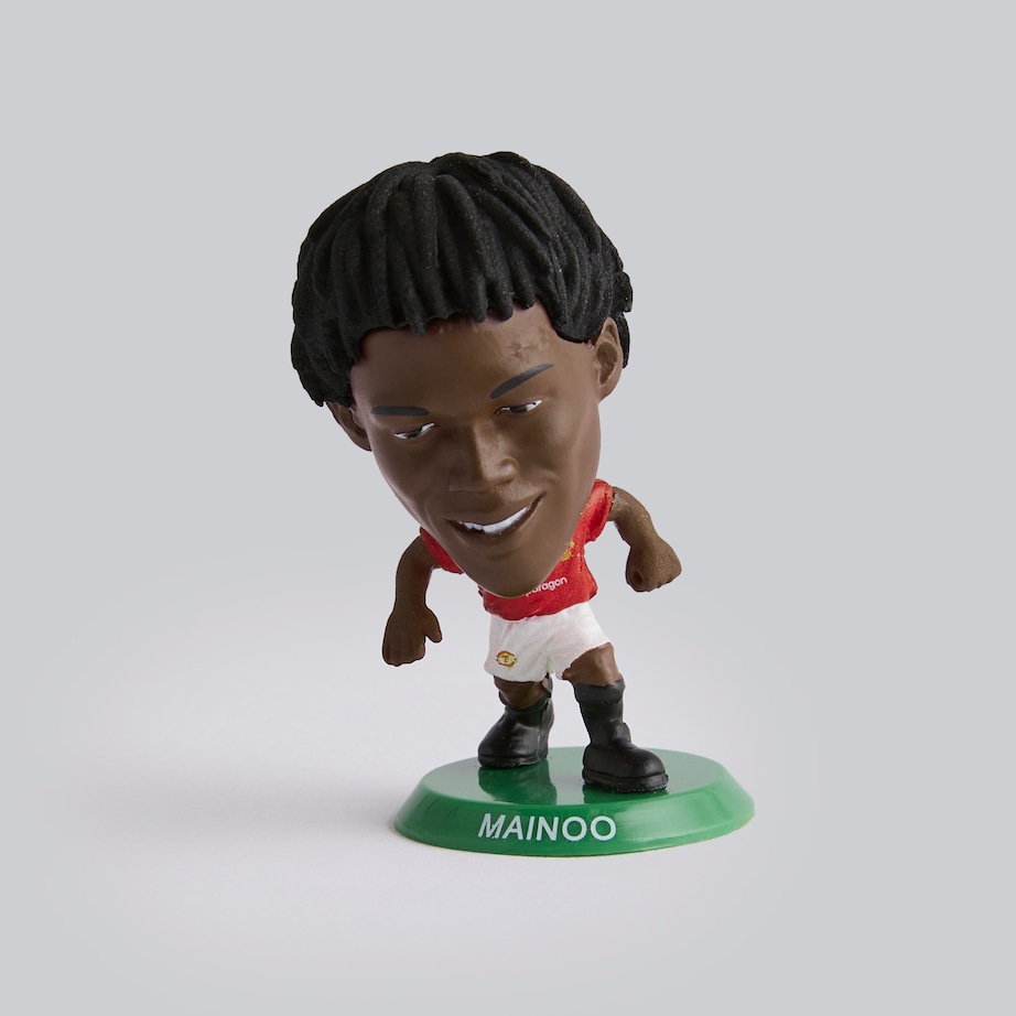 Mainoo Kit Manchester United SoccerStarz Kobbie Mainoo Figurine Red 구매 ...
