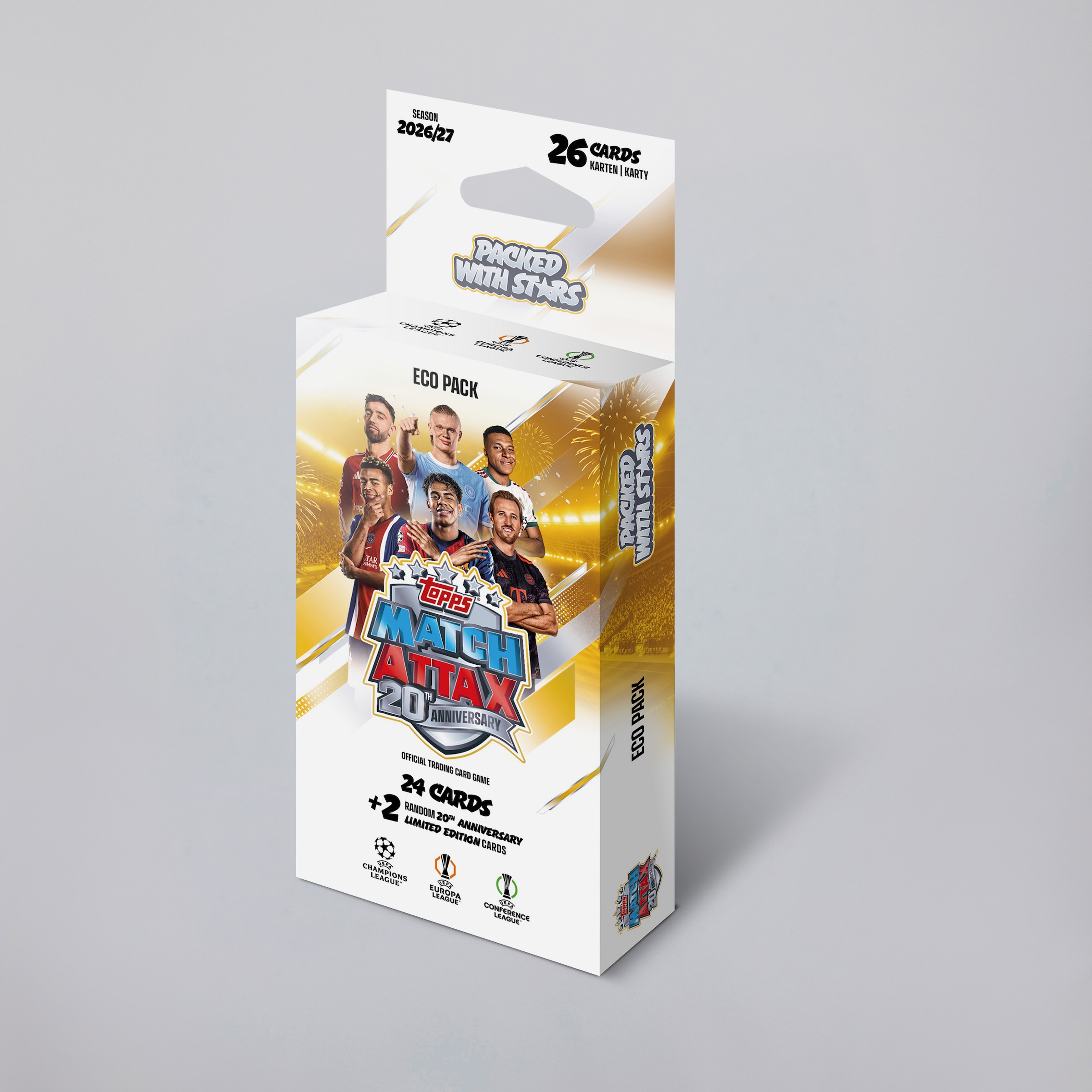 Topps Match Attax UCC 26/27 Eco Pack 다색