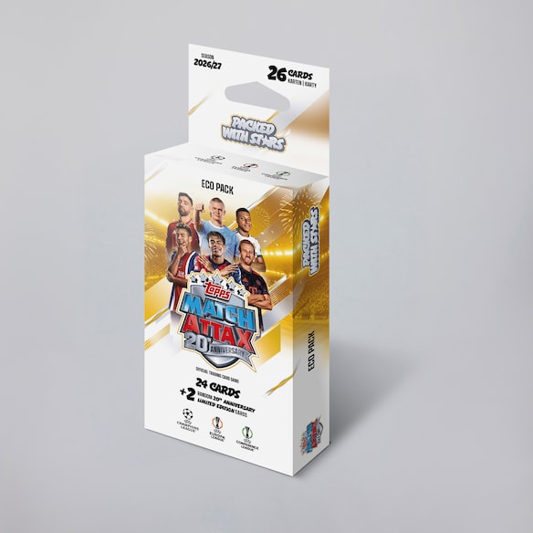Topps Match Attax UCC 26/27 Eco Pack 다색