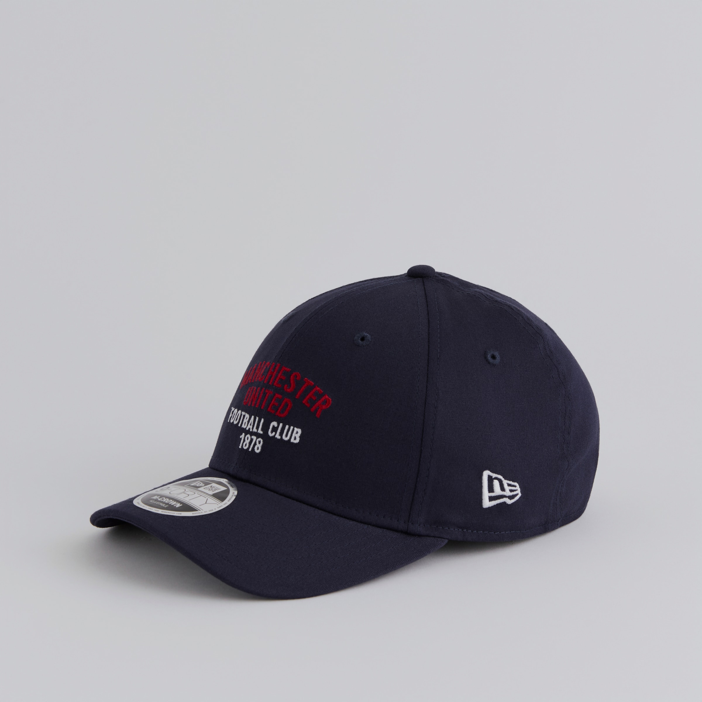 Manchester United x New Era Wordmark 9Forty Cap Navy Navy blue Detail [3-5]