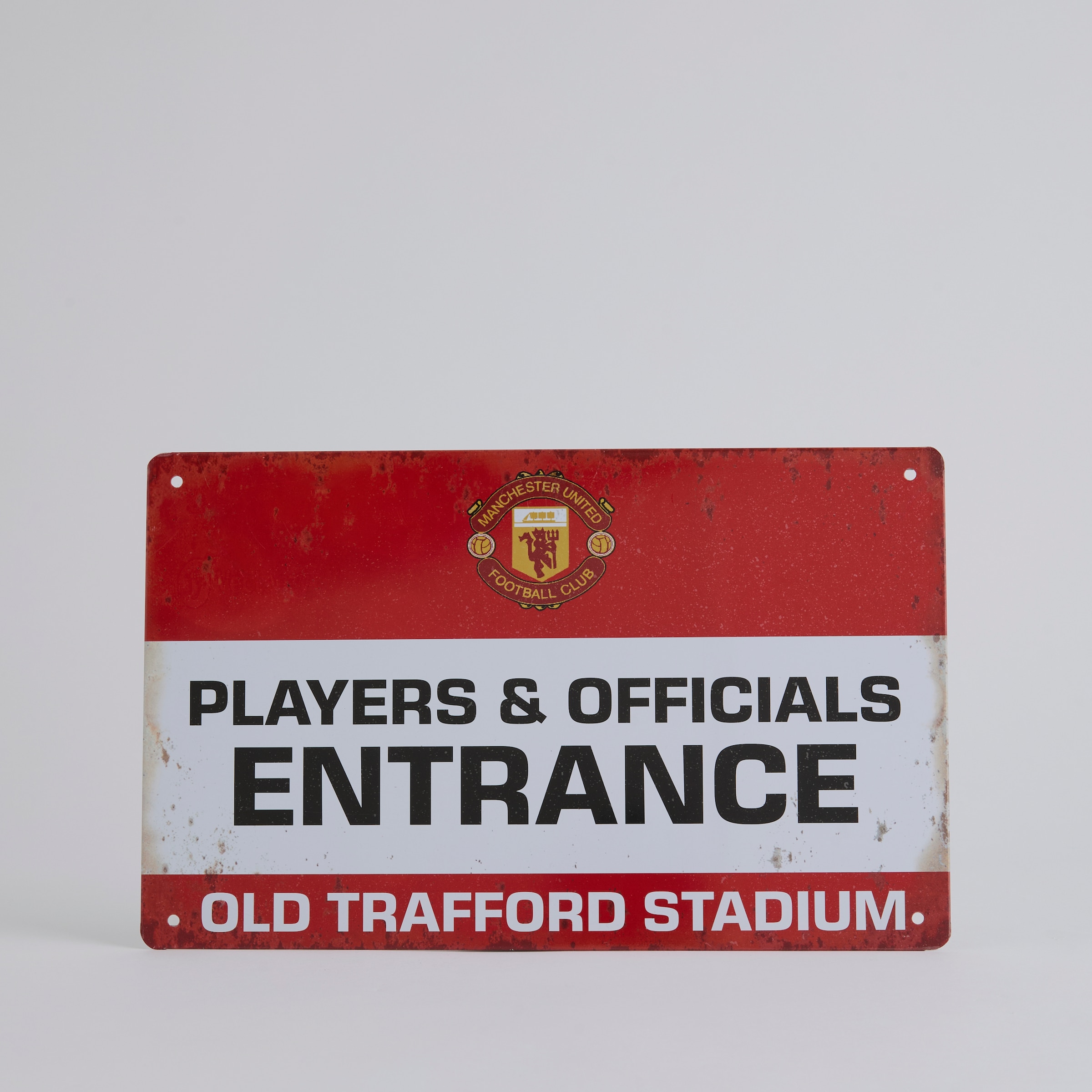 Manchester United Retro Signs (Pack of 3) Multi Multi Detail [3-5]