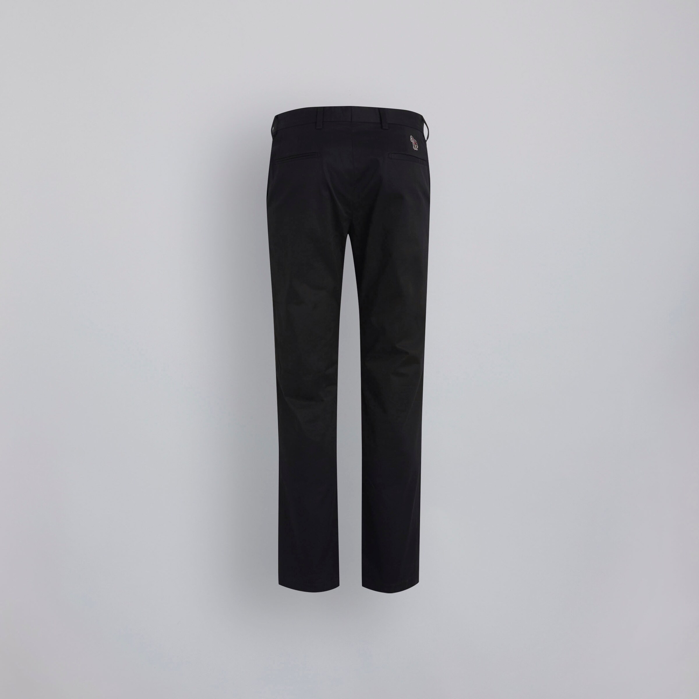 Manchester United x Paul Smith Mens Straight Fit Chinos Black Noir Détail [7-7]