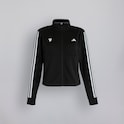 Manchester United x adidas Womens Essentials Aeroready 3-Stripes Track Top Black