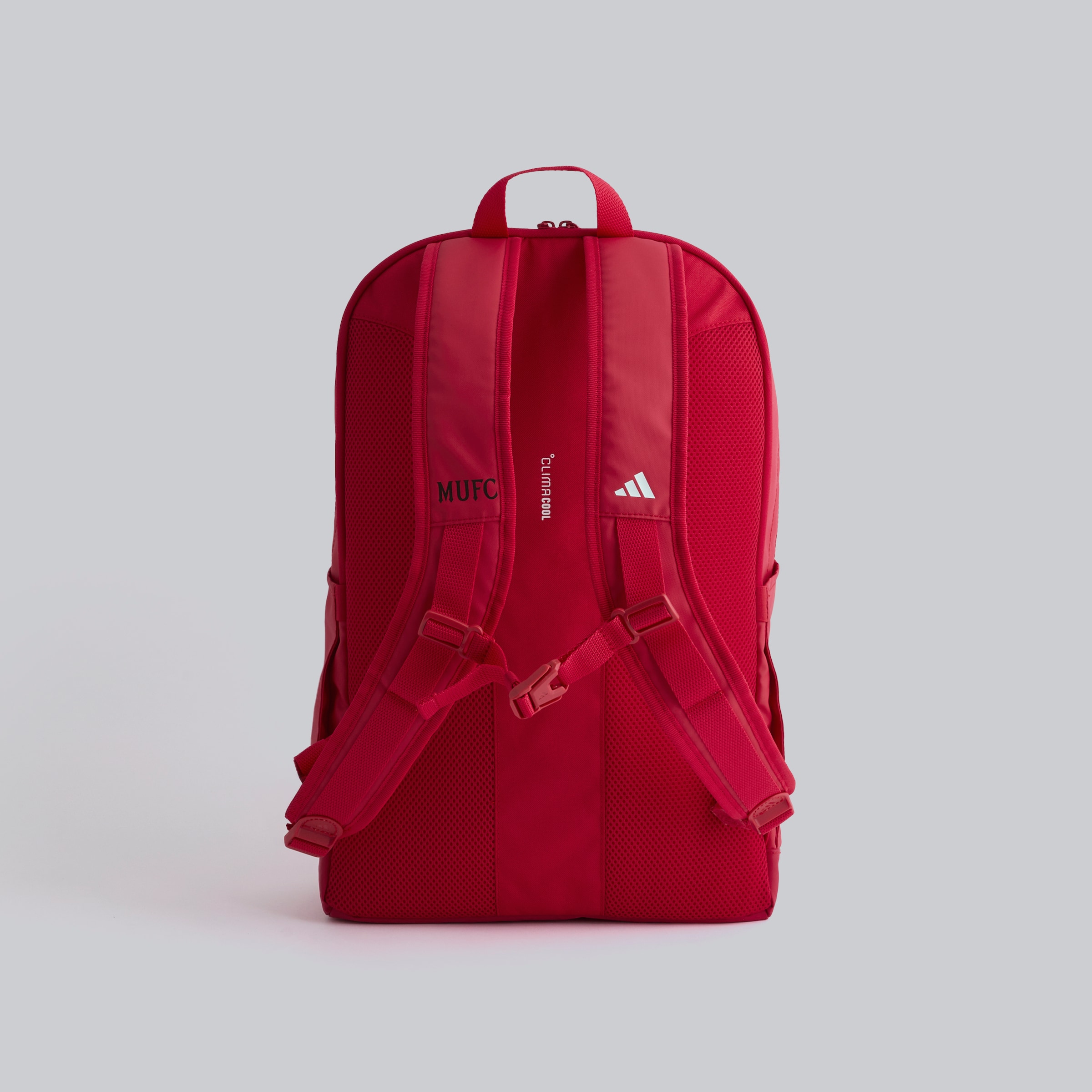 Manchester United x adidas Home Backpack Red 红色 细节 [3-6]