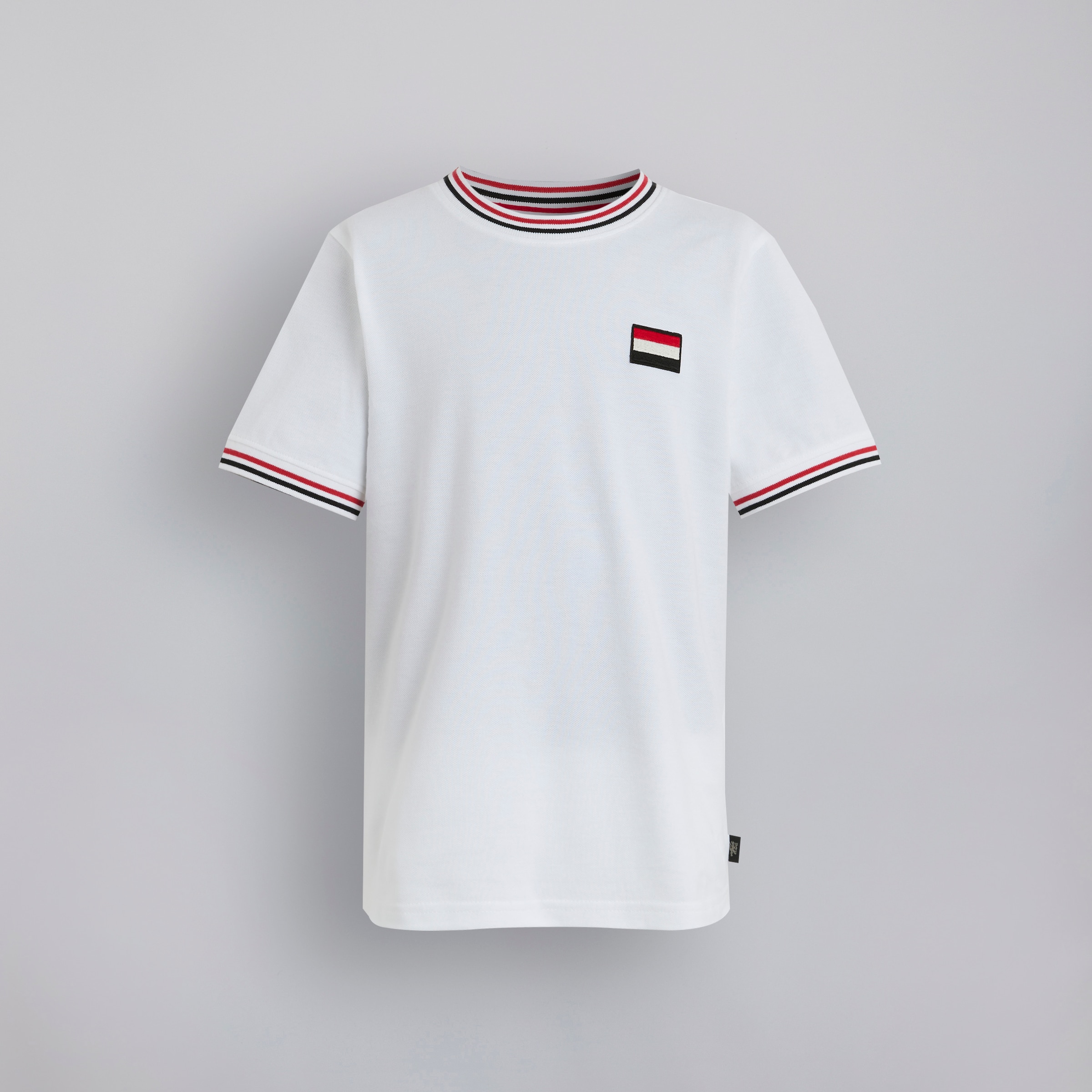 Manchester United Kids Pique T-Shirt White White