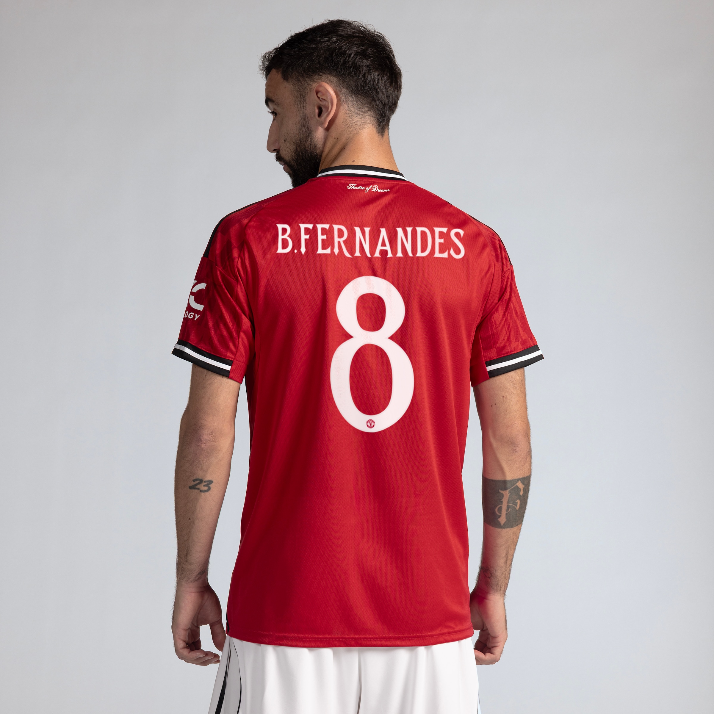 マンチェスターUホームジャージ 8番 Bruno Fernandes M サイズ マンチェスターUホームジャージ 8番 Bruno Fernandes M サイズ