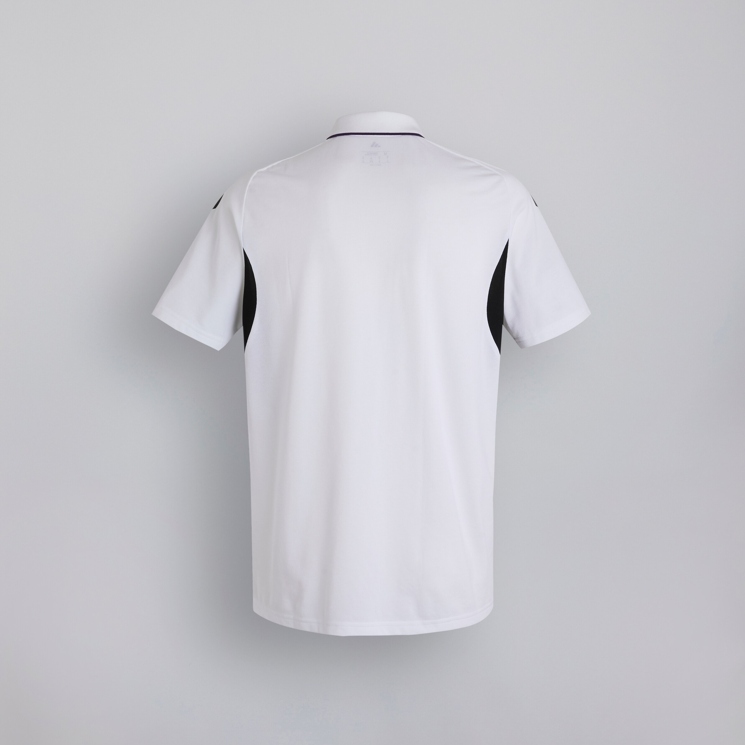 Manchester United Tiro 25 Competition Polo Shirt Blanc Détail [7-7]