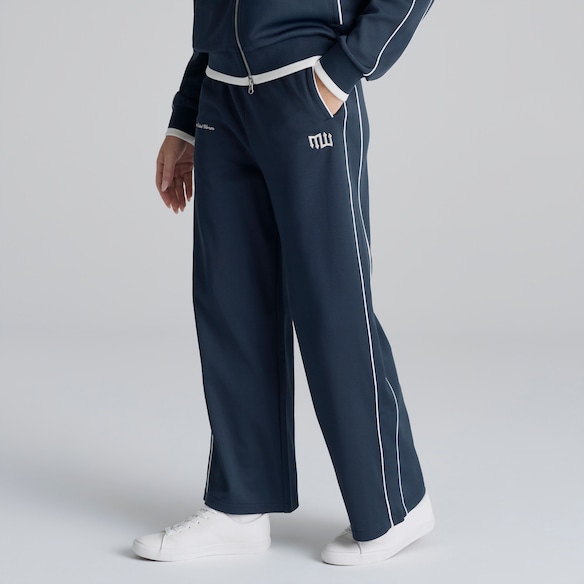 Manchester United Women Womens Tracksuit Bottoms Navy Navy blue