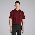 Manchester United x adidas Golf Ultimate365 Mini Bunker Polo Shirt Red