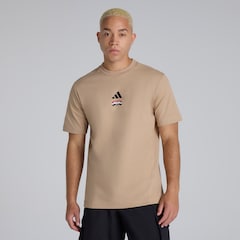 Manchester United x adidas City Escape T-Shirt Brown