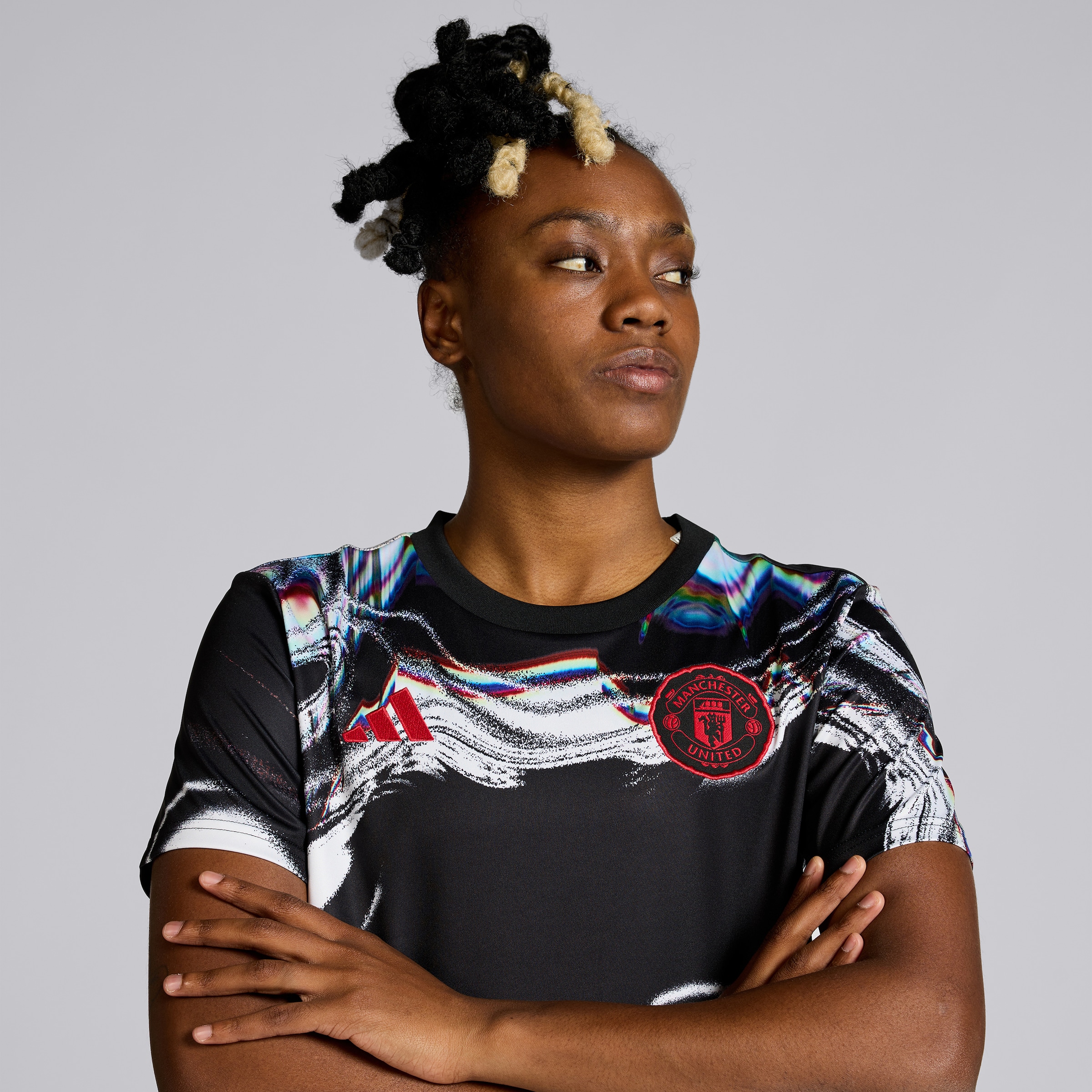 Manchester United 25/26 Pre Match Jersey Black Detail [5-5]