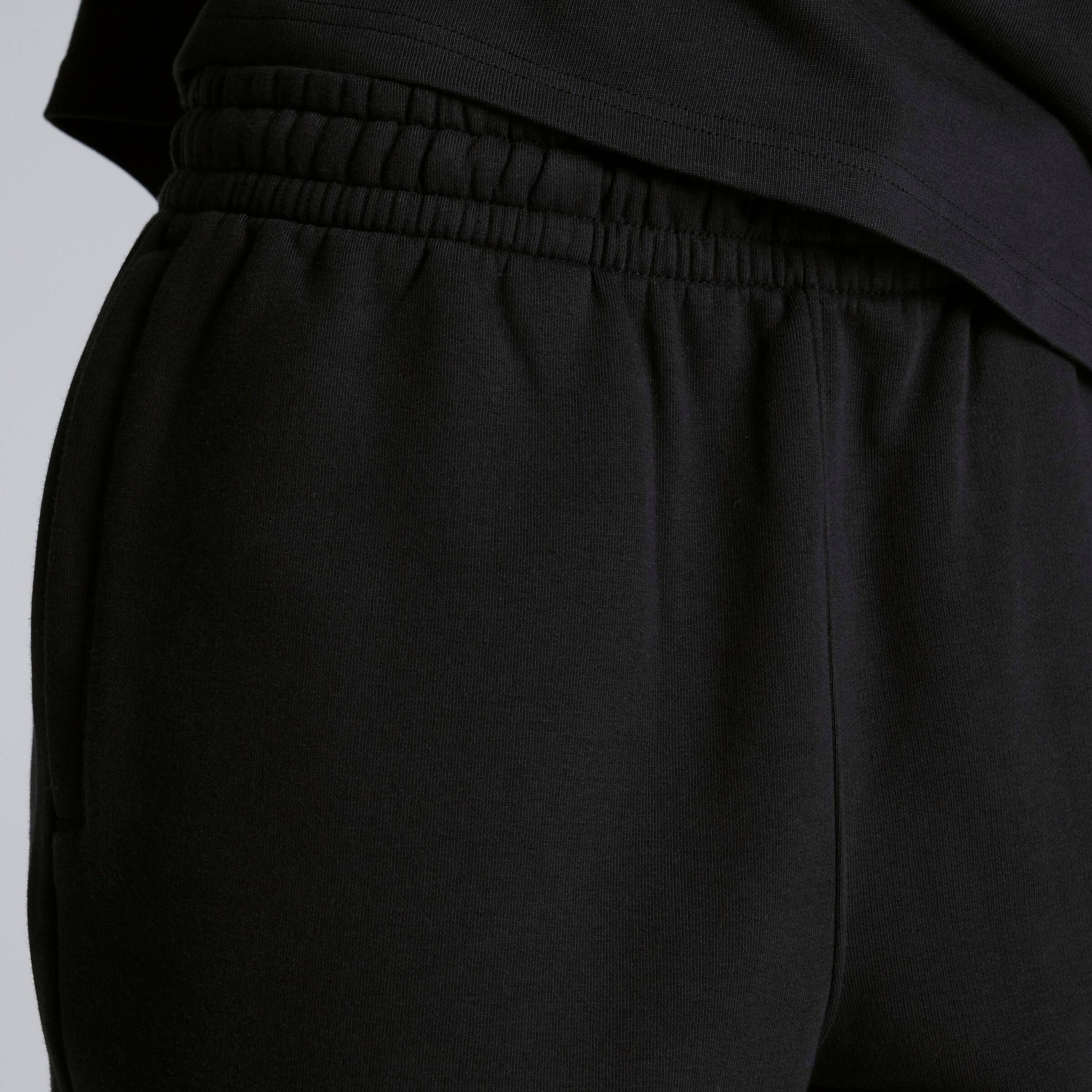 Manchester United Womens MUFC Joggers Black Noir Détail [5-6]