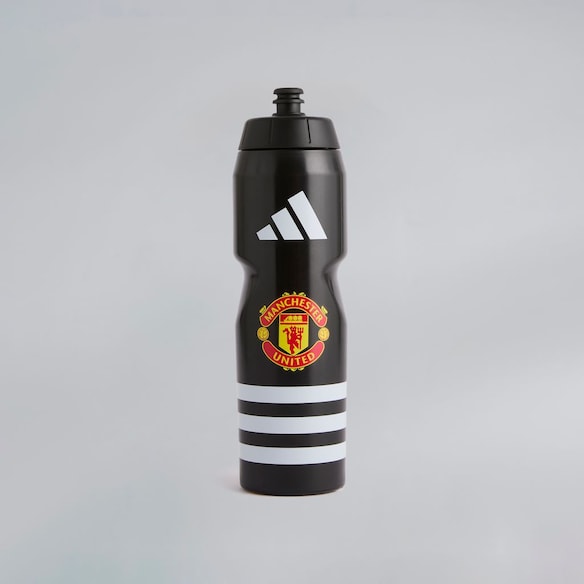 Botella de agua del Manchester United Negro