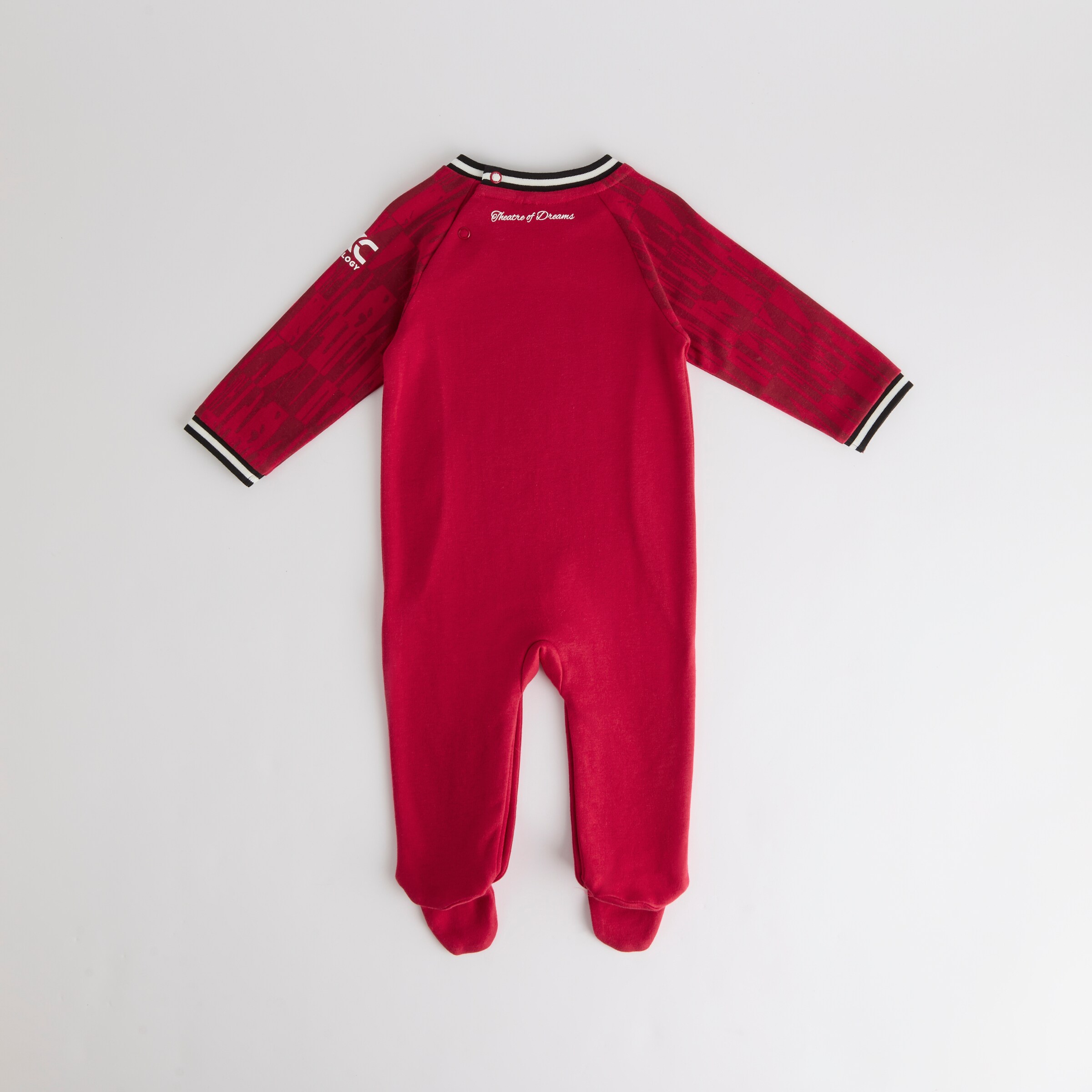 Manchester United Baby Home Sleepsuit Rojo Detalle [2-4]