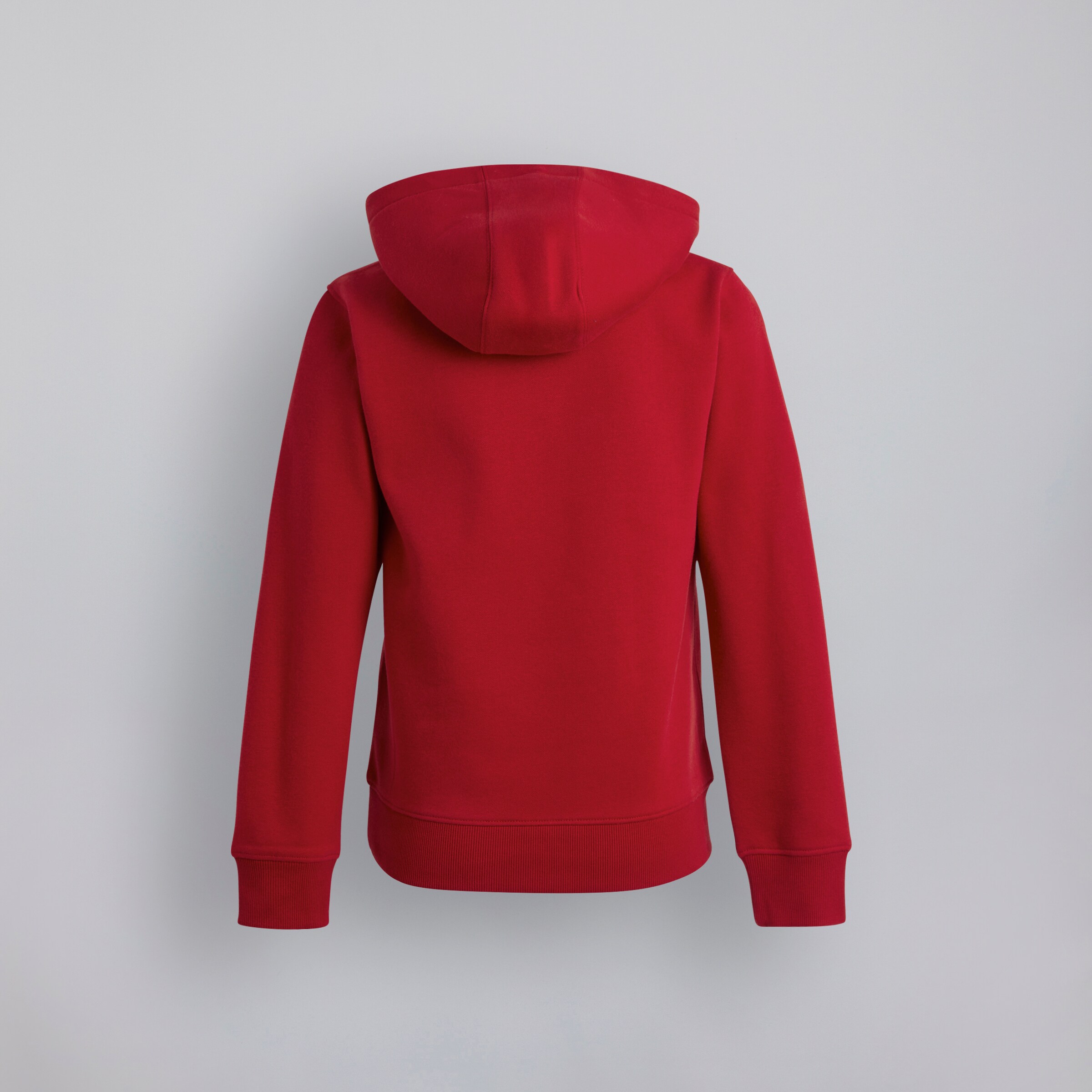 Manchester United Kids Devil Essentials Overhead Hoodie Red Red Detail [2-2]