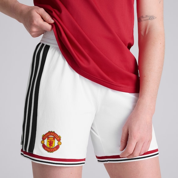Manchester United Womens 26/27 Home Authentic Shorts White 白色