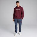 Manchester United x adidas SZNL Overhead Hoodie Red