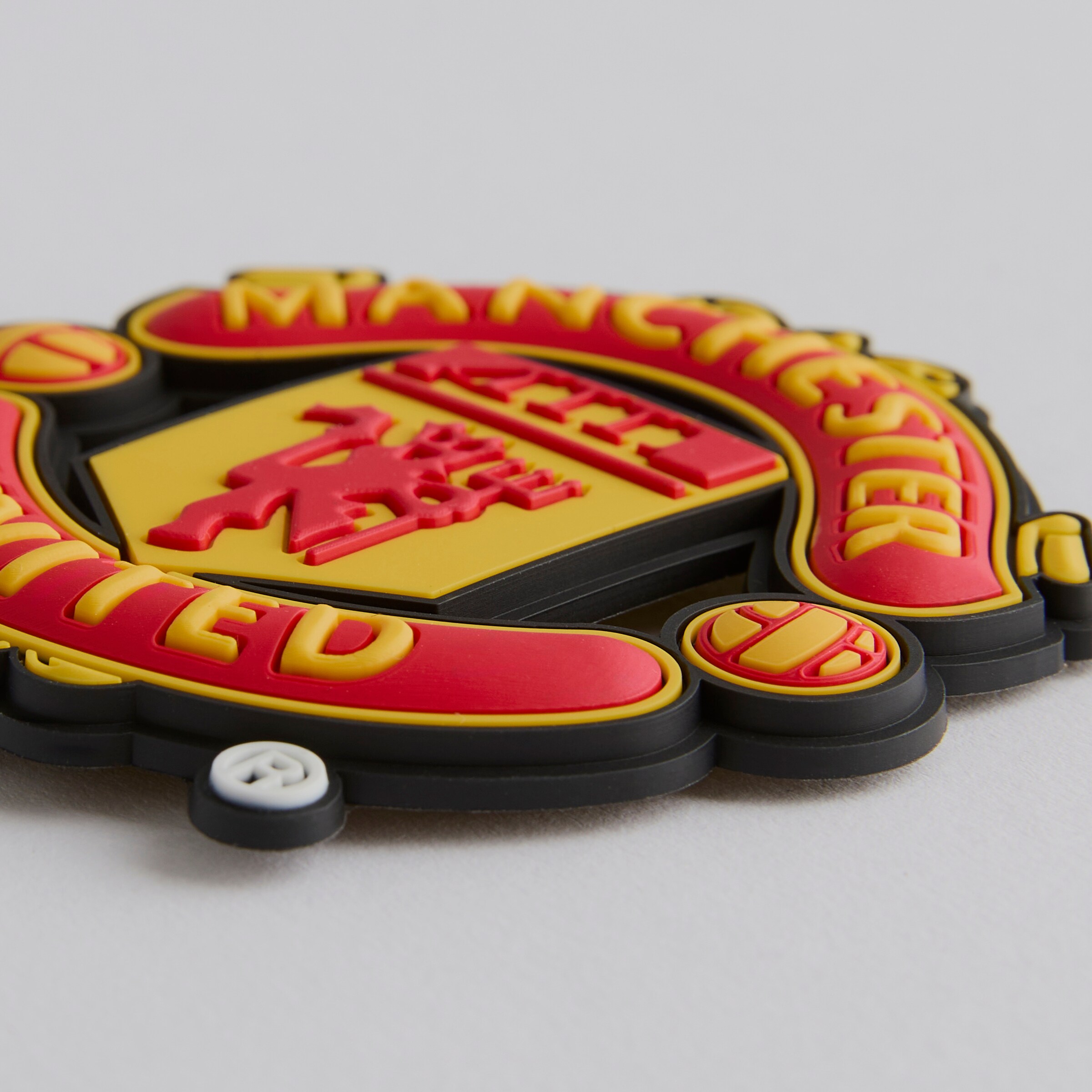 Manchester United Crest Magnet Red Red Detail [4-4]