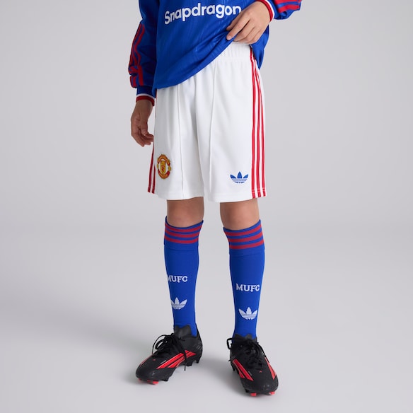 Manchester United Kids 26/27 Away Shorts White White
