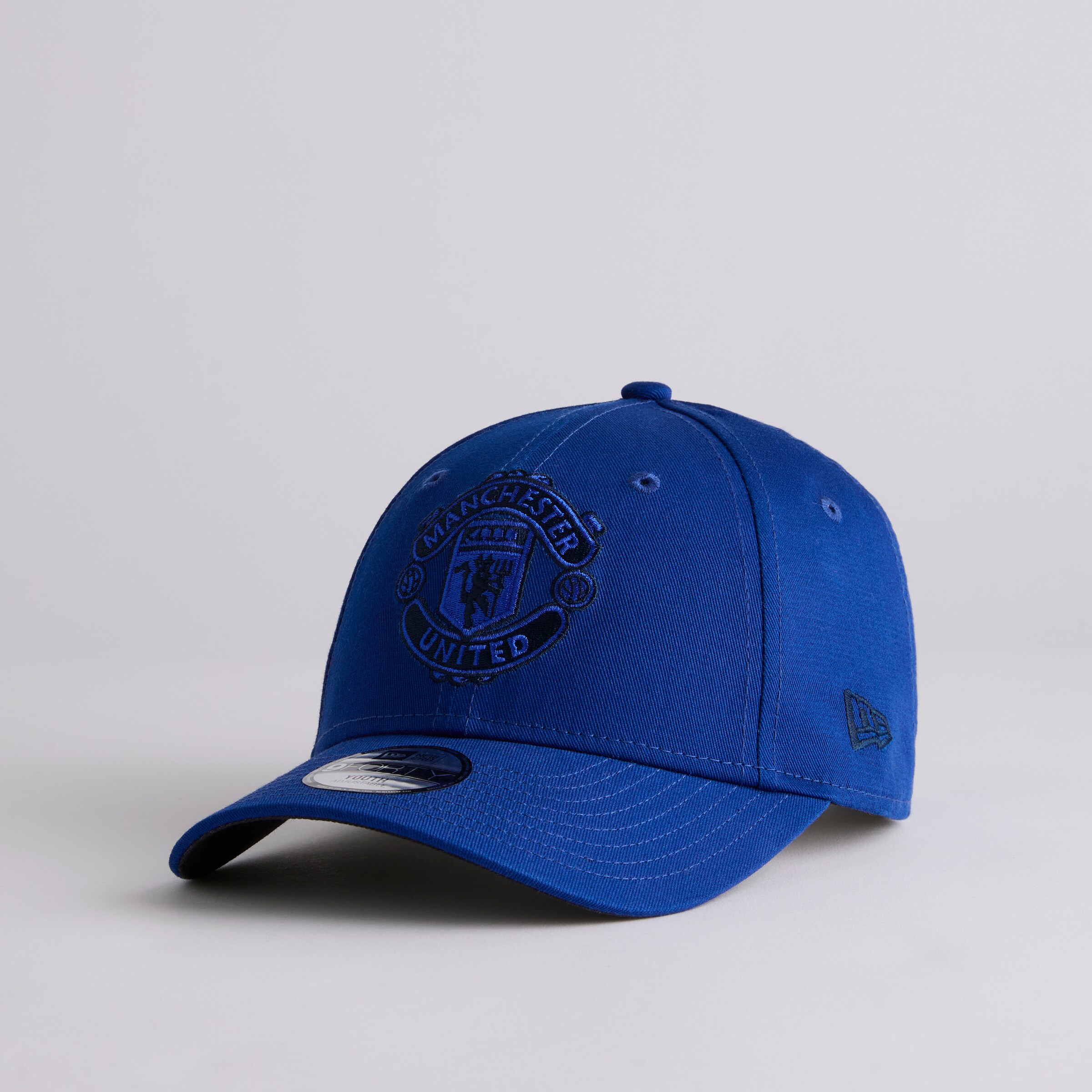 Manchester United x New Era Kids Oversize Golfer 39Thirty Cap Cobalt Blue Blue Detail [5-5]