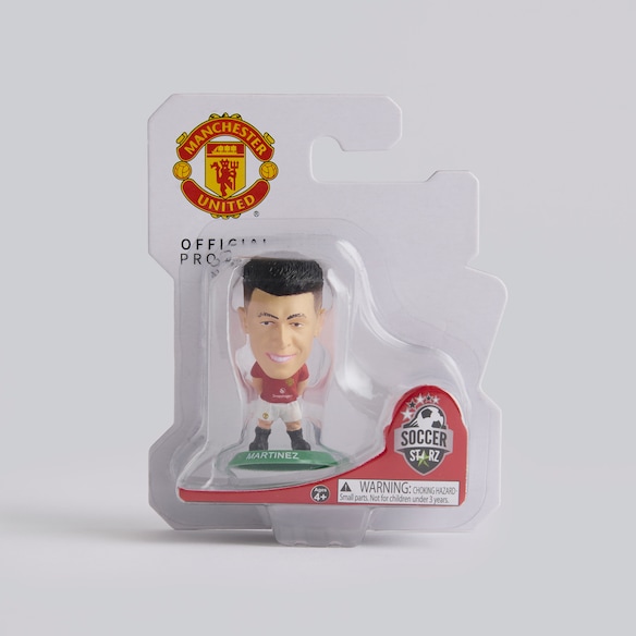 Manchester United SoccerStarz Lisandro Martinez Figurine Red 红色
