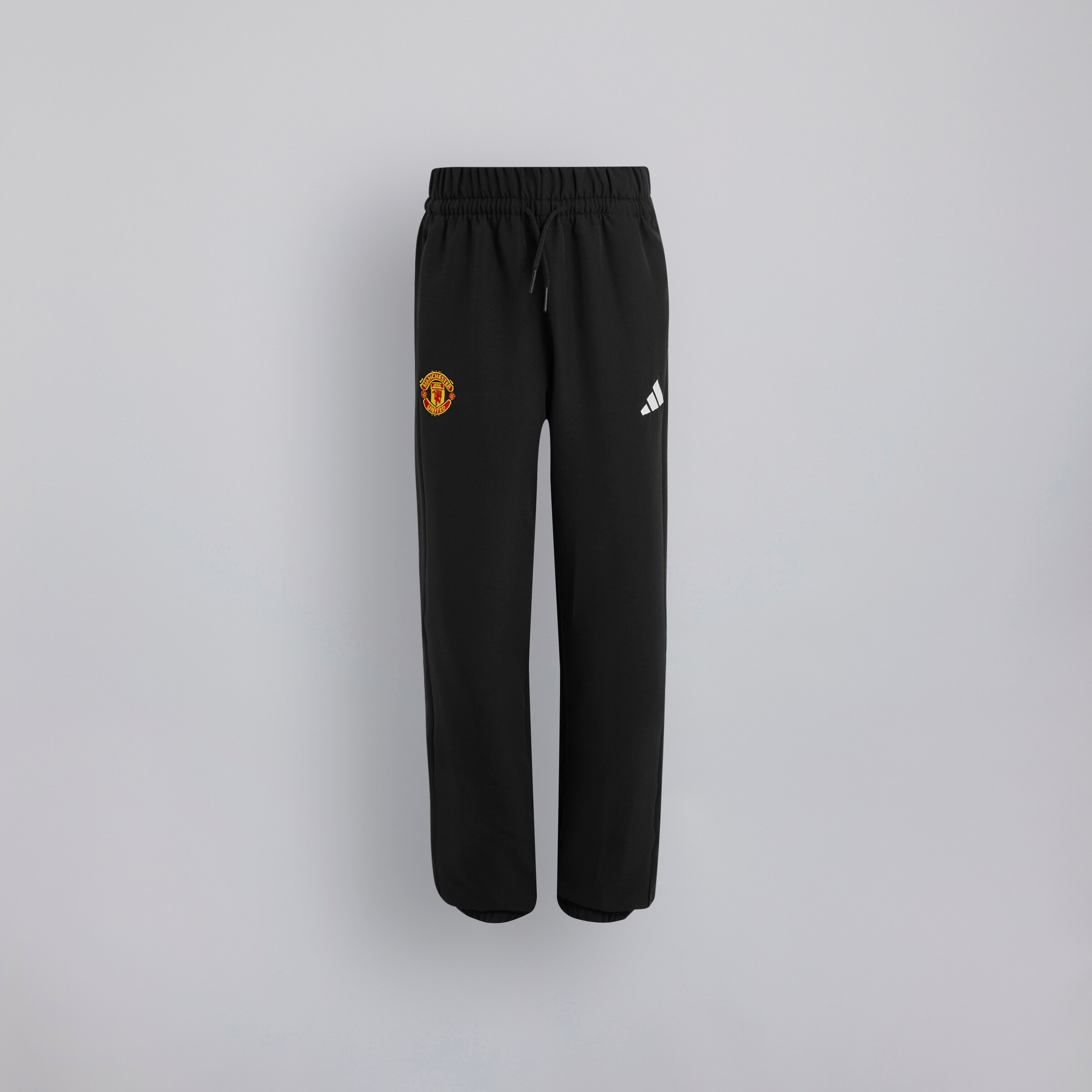 Manchester United x adidas Kids Essentials CLIMACOOL Tracksuit Black Noir Détail [3-5]