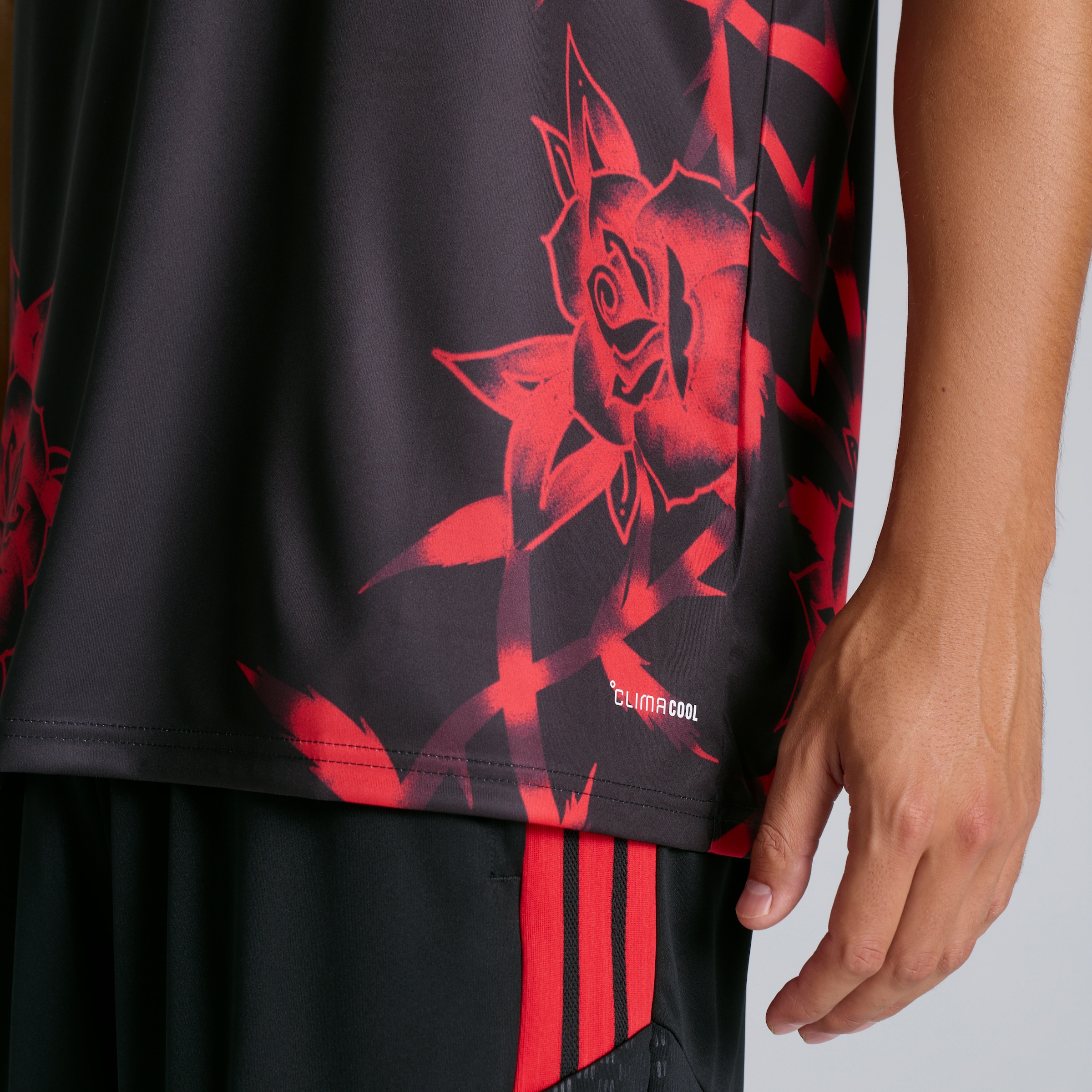 Manchester United 26/27 Home Pre Match Jersey (Sponsored) Red Detail [5-5]