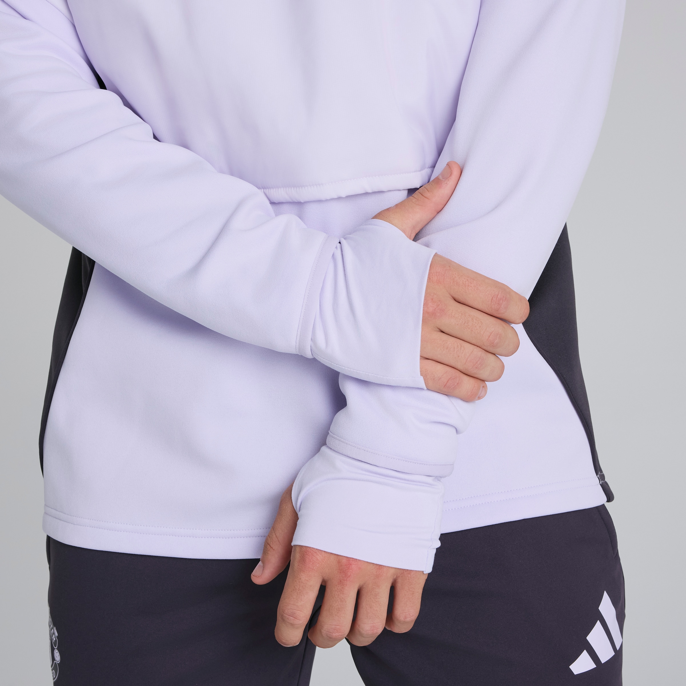 Manchester United Tiro 25 Competition Winterized Top Purple Detail [5-6]