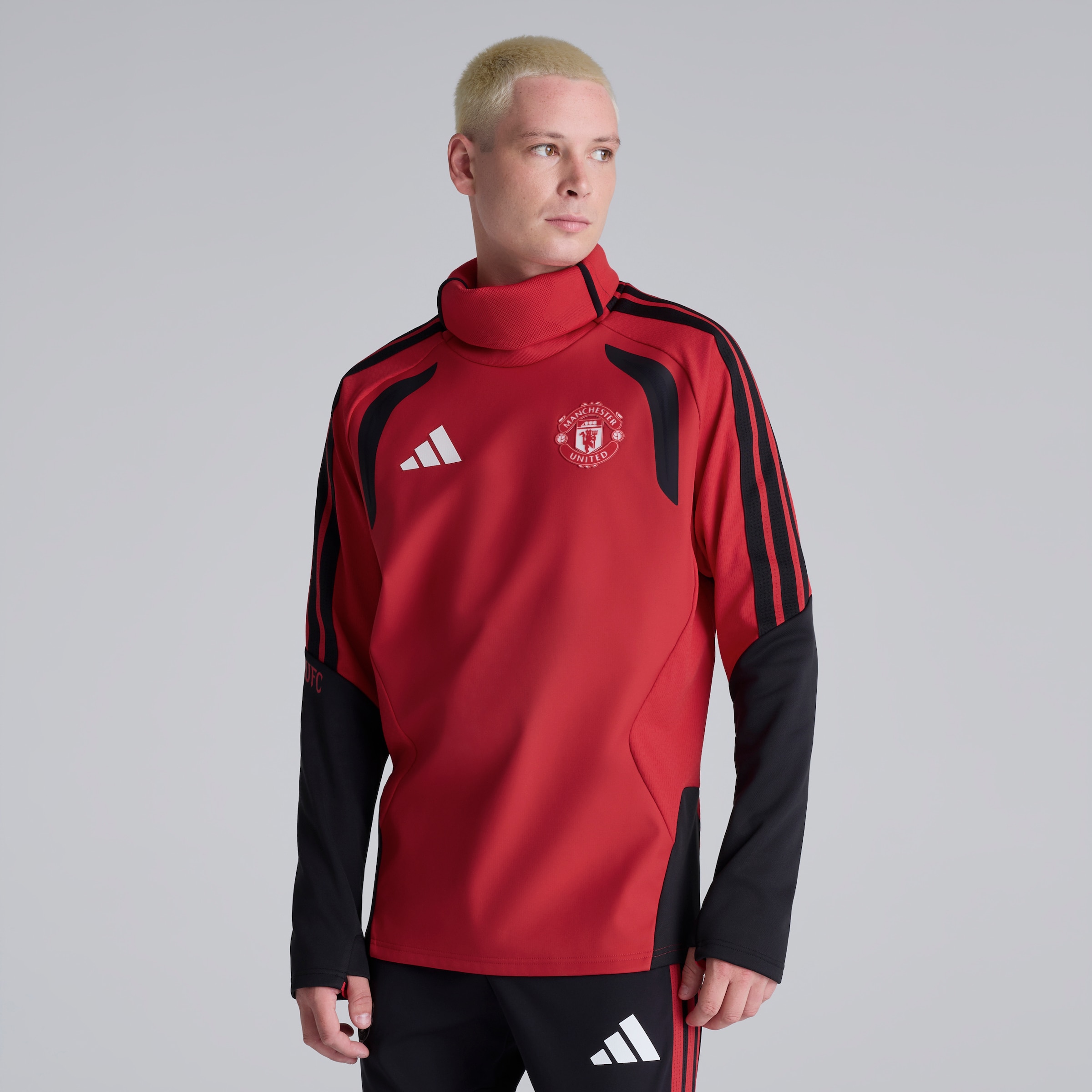 Manchester United 26/27 Training Tiro Authentic Warm Top Red Red