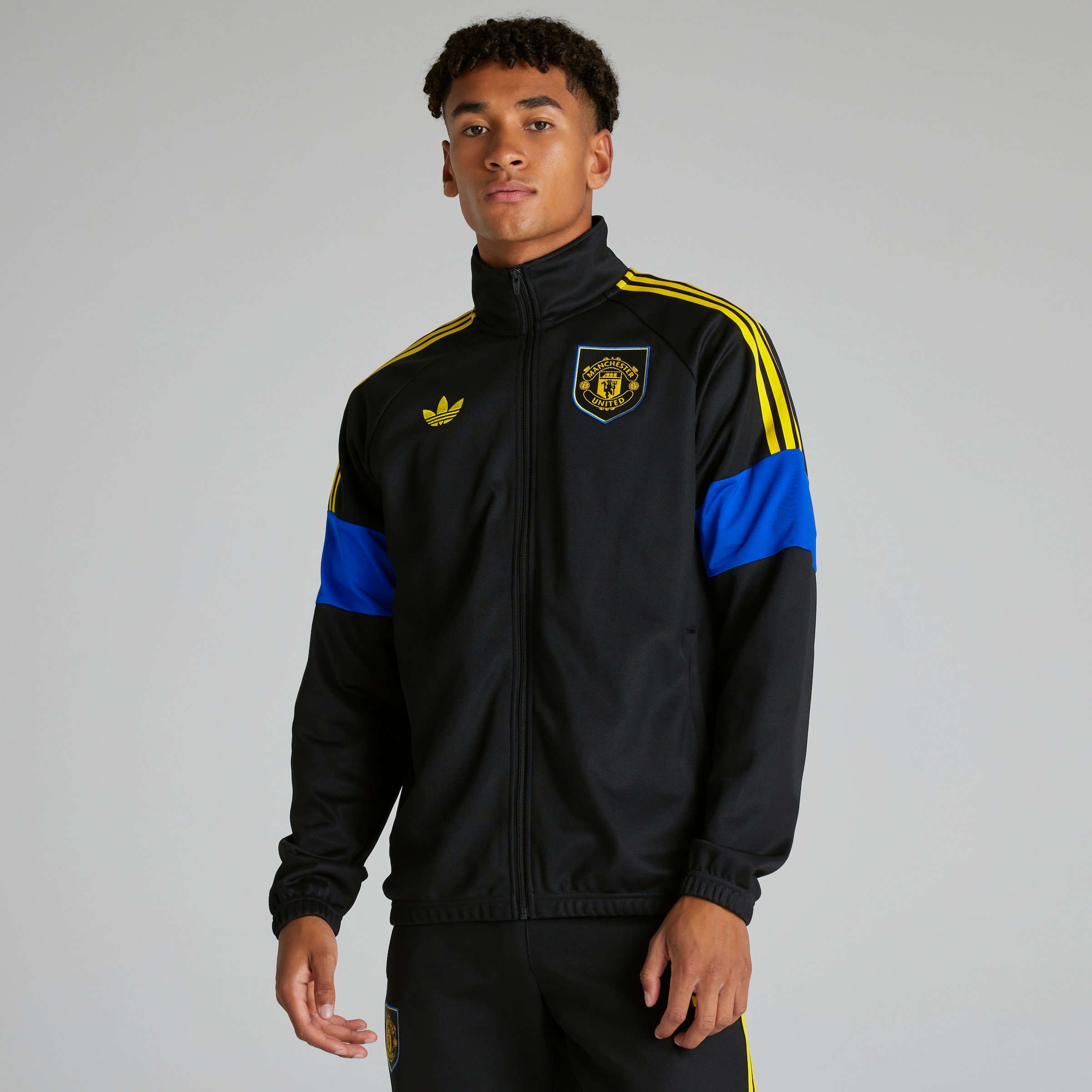 Manchester United x adidas LFSTLR Track Top Black