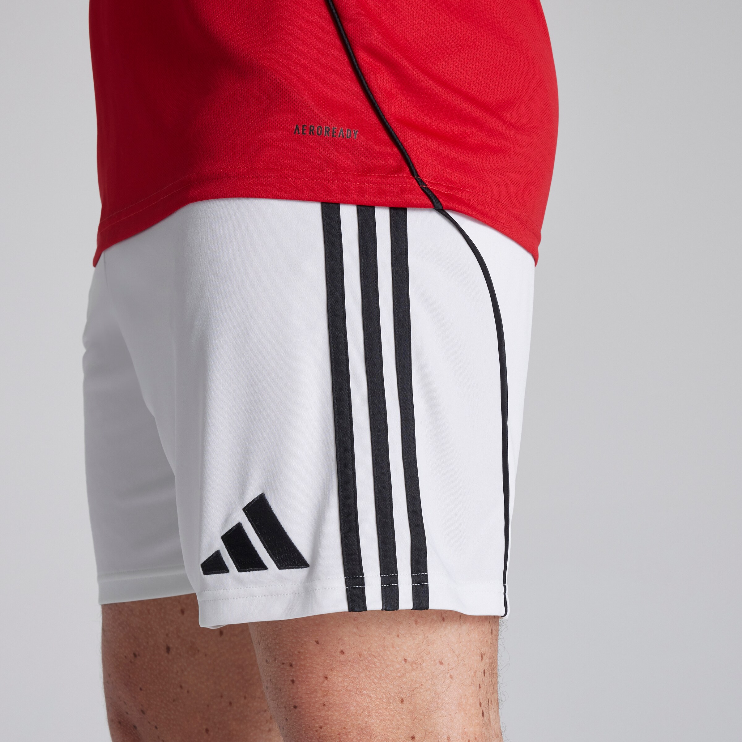 Manchester United 25/26 Home Shorts White 흰색 세부 사항 [4-5]