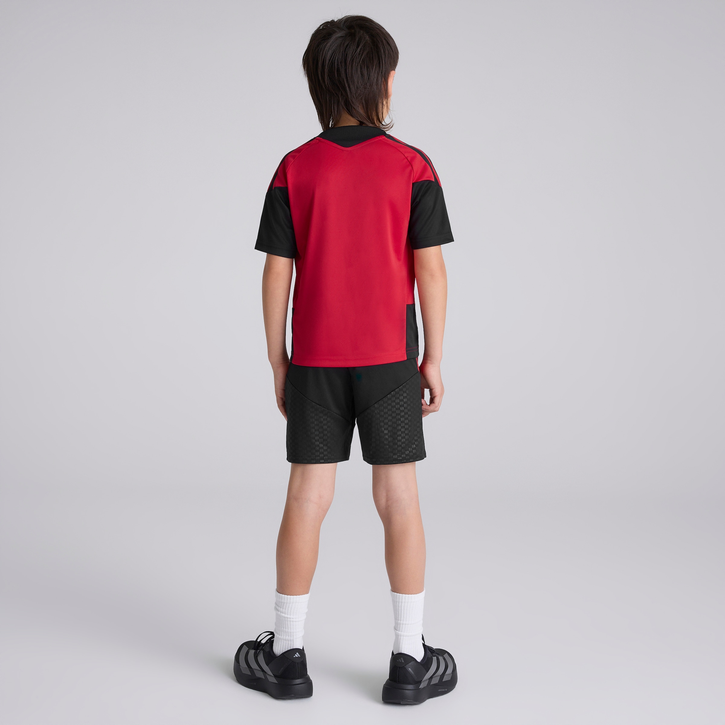 Manchester United Kids 26/27 Training Tiro Shorts Black Black Detail [2-5]