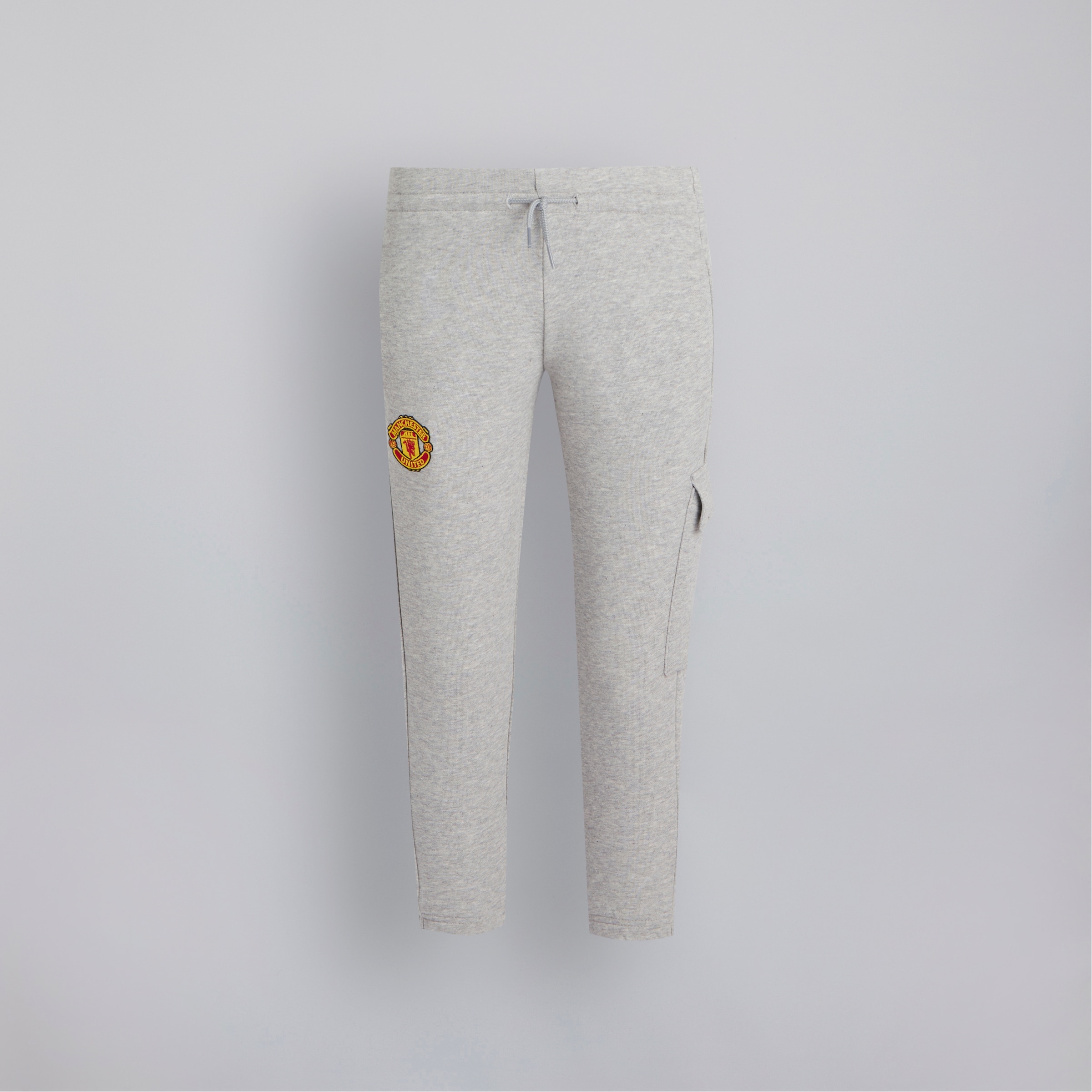 Manchester United x adidas Little Kids Essentials Cargo Joggers Grey Grey