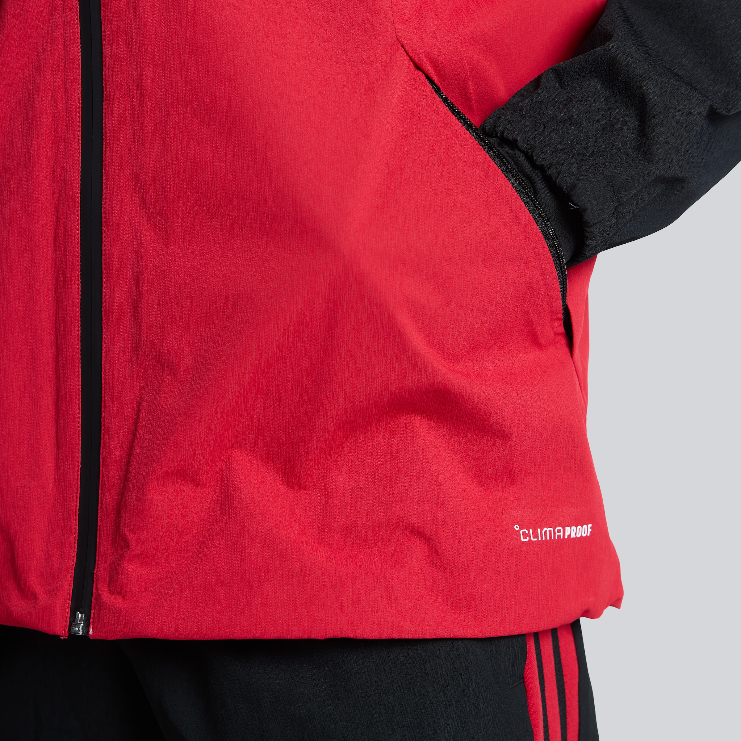 Manchester United 26/27 Training Tiro Authentic Rain Jacket Red (Sponsored) Red Detail [6-6]