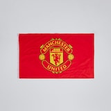 Manchester United Core Crest Flag Red
