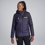Manchester United x adidas Womens Terrex CLIMAWARM Hooded Jacket Purple