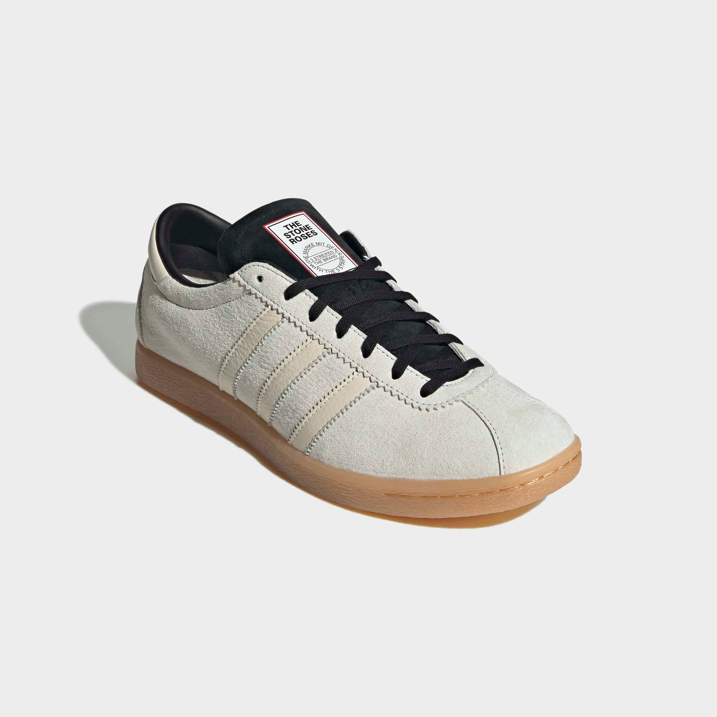 Manchester United x adidas Stone Roses Tobacco Trainers White White Detail [3-7]