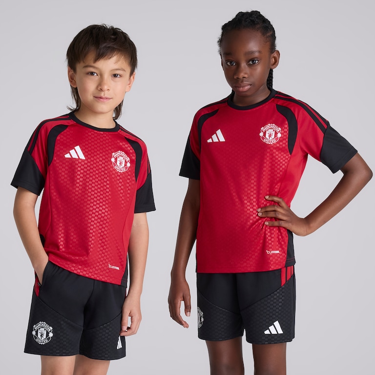 Manchester United Kids 26/27 Training Tiro Jersey Red