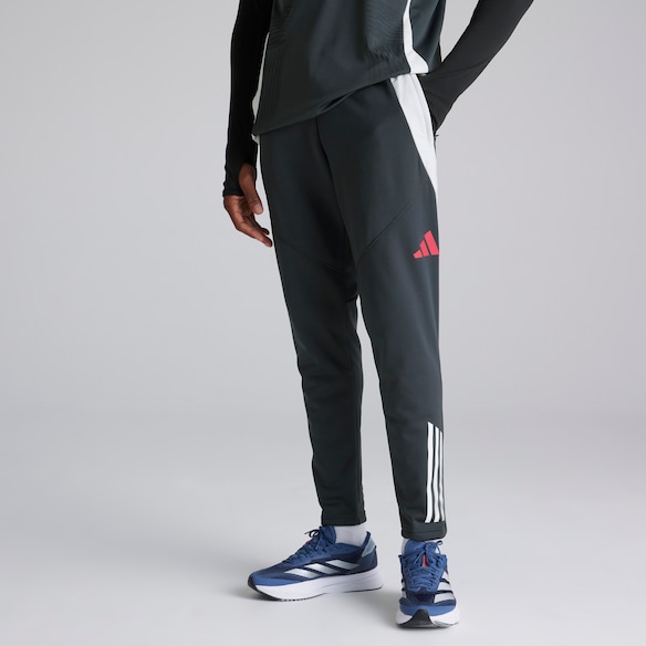 Manchester United European Training Tiro 24 Winterised Tracksuit Bottoms Dark Grey Grey
