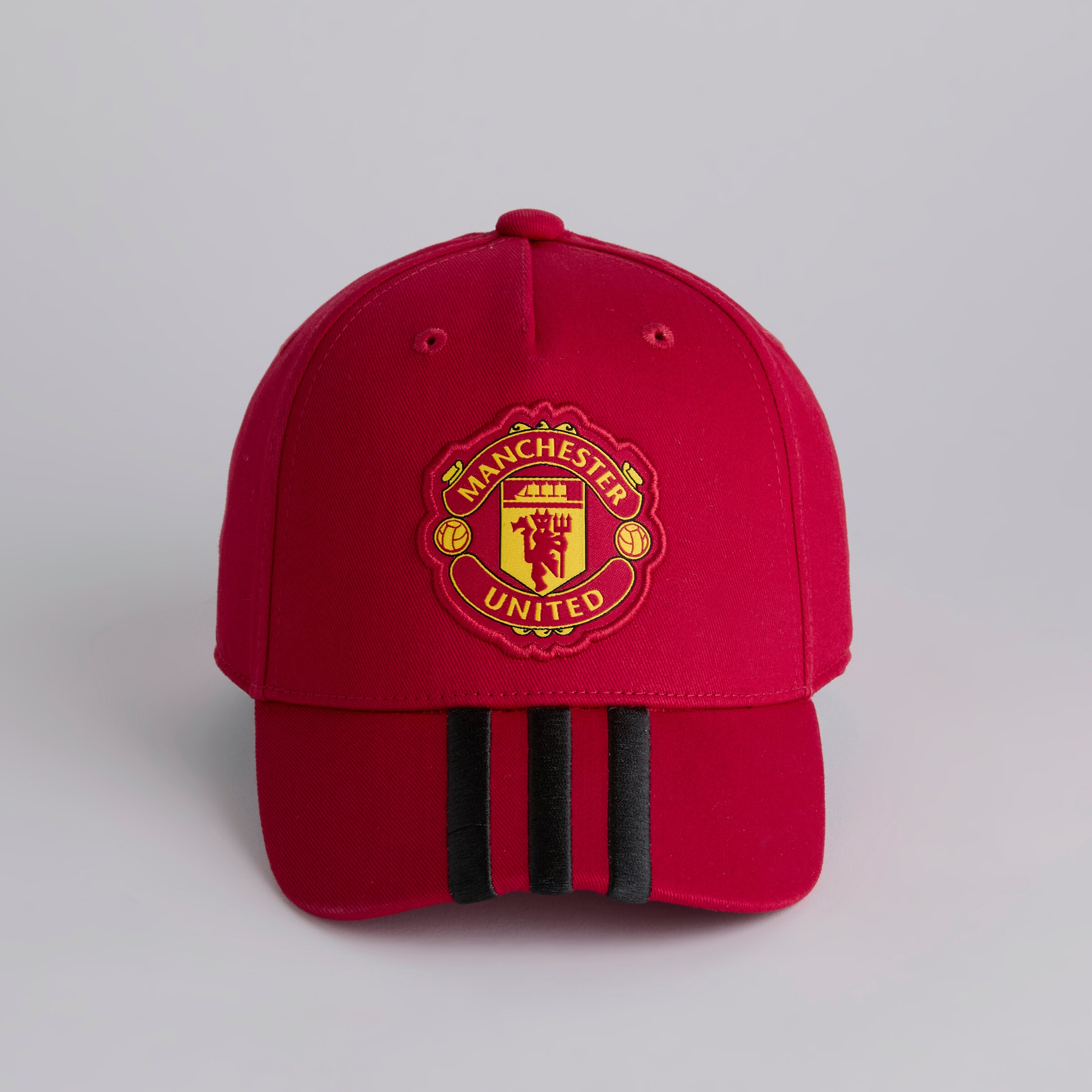 MU Adidas 25/26 Kids Cap Red Rouge Détail [3-5]